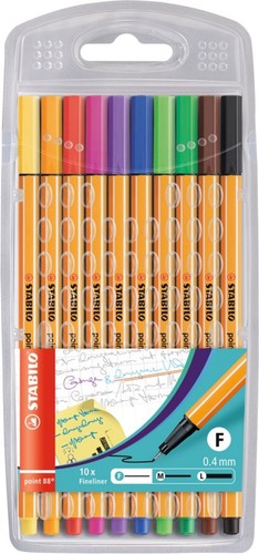 Fineliner stabilo point - -,