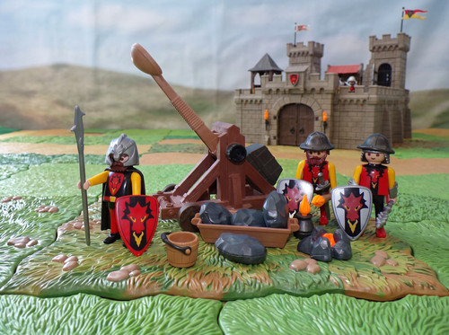 Playmobil steinschleuder - playmobil,