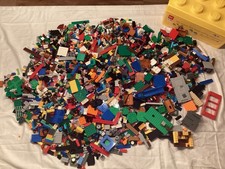 LEGO Konvolut 3,5 kg  City Einzelteile Sondersteine kleine Platten und mehr