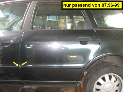 Tür hinten links audi - hinten, a4