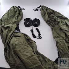 Overmont Hängematte mit 280x185cm Moskitonetz - Doppelschichtige Nylon Fallschir