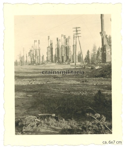 Orig foto zerstörtes - orig.,