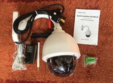Foscam FI9828W HD Wireless PTZ Dome IP Überwachungskamera Außenkamera