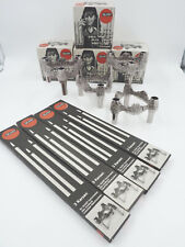 Quist Variomaster 4er Set Kerzenständer Metall verchromt 60er Jahre mit Kerzen