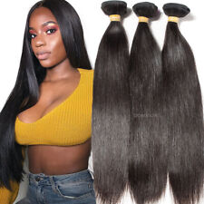 50 60 70CM Echthaartresse Remy Echthaar Haarverlängerung Weft Tressen 100g Glatt