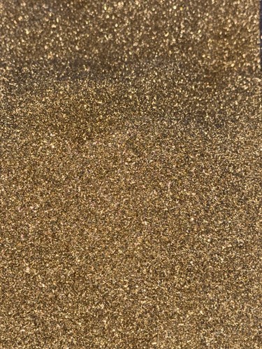 Dekomaterial brass sand - "brass, sand"