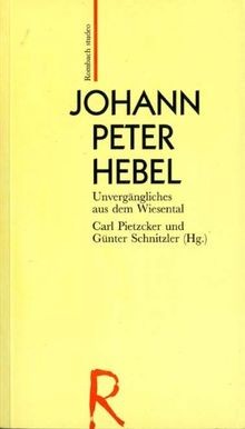 Johann peter hebel - johann,