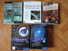 5 Bücher CINEMA 4D mit CDs