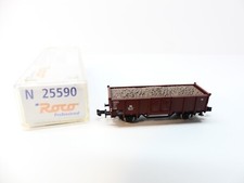 Roco N 25590 Hochbordwagen mit Ladung, DB, NEU in OVP #43335