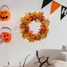 14 zoll Bunte Herbst Wand Tür Kranz Dekoration für Fenster Veranda