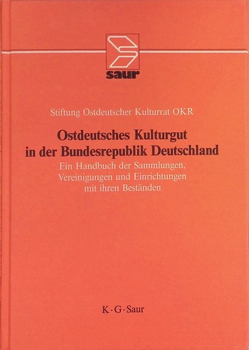 Ostdeutsches kulturgut der - kulturgut,