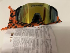 Jagermeister Sonnenbrille/ Skibrille/Glasses mit Etui