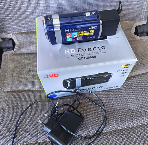 Jvc everio hm445 full hd - jvc,
