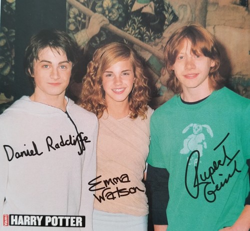 Harry potter autogrammkarte - harry,