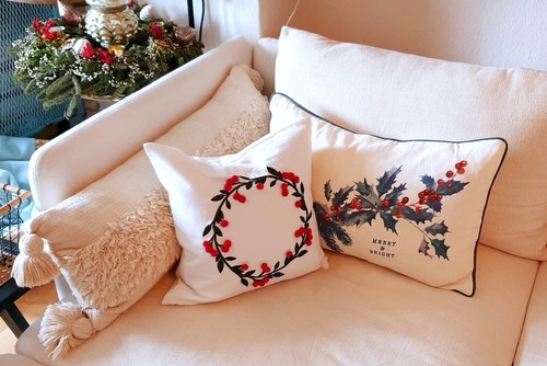 Kissenhülle kissen merry - h&m,