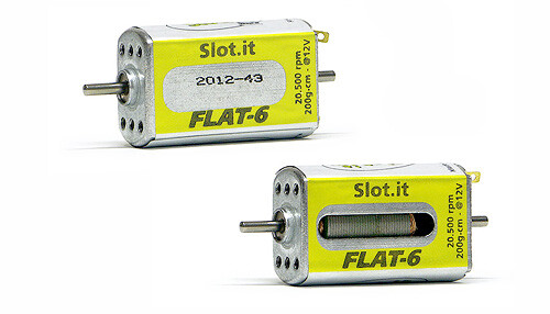 Slot motor flat - motor, 6