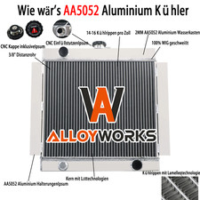 3 Reihe Aluminium Kühler Für