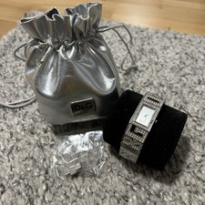 D&G Dolce & Gabbana Armbanduhr Silber Damen Zirkonia 