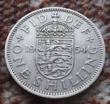 One Shilling  1954     Münze England/Großbritannien