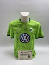 VFL Wolfsburg Trikot 2016/2017 Teamsigniert Wölfe Autogramm Nike S