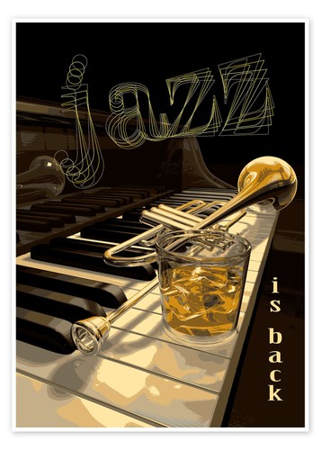 Poster jazz back - back,