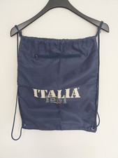 NEU/unbenutzt Kordelzugbeutel ITALIA, Turnbeutel Schwimmbeutel Rucksack Blau