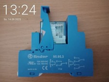 Koppelrelais Finder 24V DC  Belastbar  8 A 250 V , 2 polig