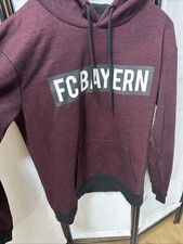 Hoodie Kapuzenpullover Von Fc, Bayern, München, Größe Xxl, Schöne Weinrot Farbe