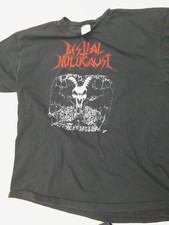 Bestial Holocaust black thrash hellhammer darkthrone XL metal shirt vintage