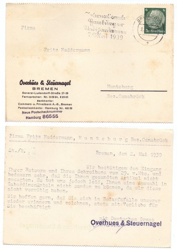 135890 postkarte overhues - 135890,