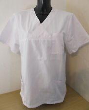 7days JobWear ° Kasack Gr. S 36 weiß Kurzarm Damen Kleidung Berufsbekleidung TOP