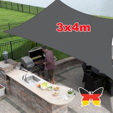 Sonnensegel WASSERDICHT Sonnenschutz Windschutz UV-Schutz Dreieck Rechteck DHL