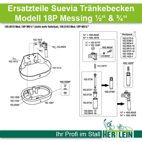 Ersatzteile suevia - ersatzteile,