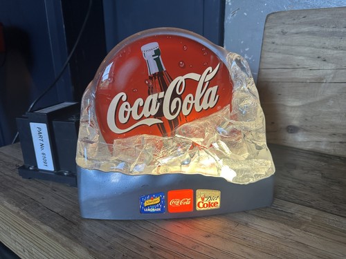 Leuchtschild coca cola ice - "coca, cola"