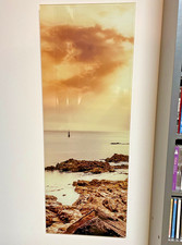 Glasbilder  im Set 6x (30cmx30cm)  +  1x (30cm x 80cm) ; Strand und Meer