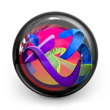 Bowling Ball OTB Graffiti Art