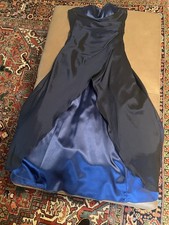 Abendkleid Ballkleid in Schwarz-Dunkelblau von Lissa Gr.36