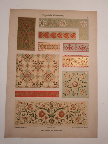 Ungarische ornamentik - ungarische,