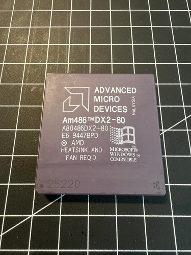 Amd 486 dx2 pga168 cpu - amd,
