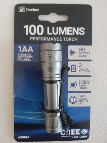 Torch aluminium cree - aluminium, led