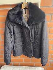 BURBERRY Trenchcoat London Dufflecoat Jacke mit Fellkragen Mantel gr.40