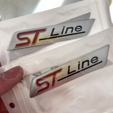 2x Silber Chrom Für Ford ST