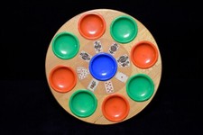 Pochen Pochbrett Holz Pochspiel alt