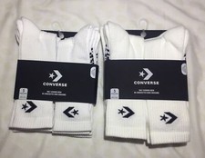 10 Paar weiße Socken Converse