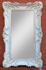 Bilderrahmen Weiß/Gold Barock