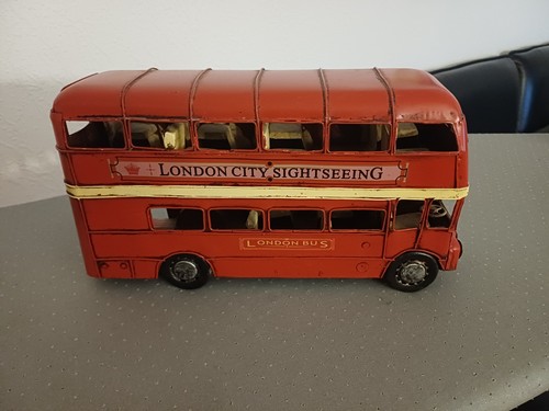 London buss metall deko - buss,