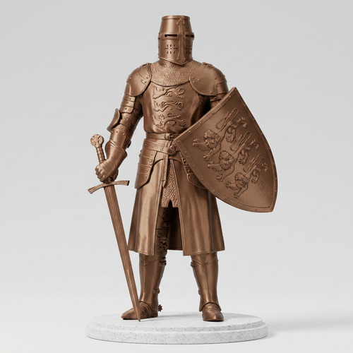 Englische ritter statue - ritter,