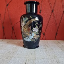 Porzellan Vase, kobaltblau