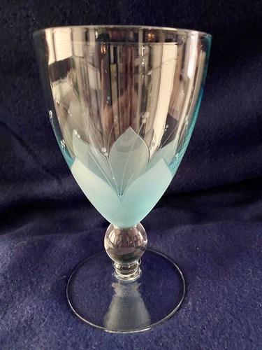 Handgraviertes buntglas blüte - buntglas,