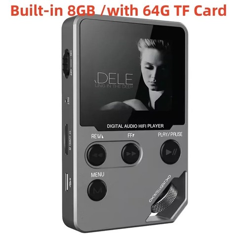 Bluetooth mp3 player 8gb - mp3,